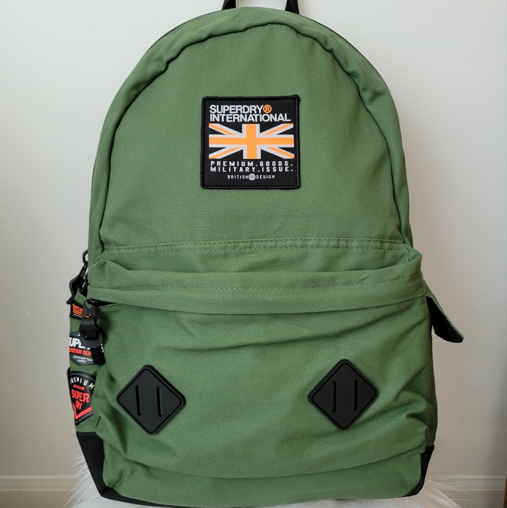 SUPERDRY military issue camo backpack